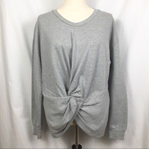 NWOT Sincerely Jules Front Twist Sweatshirt